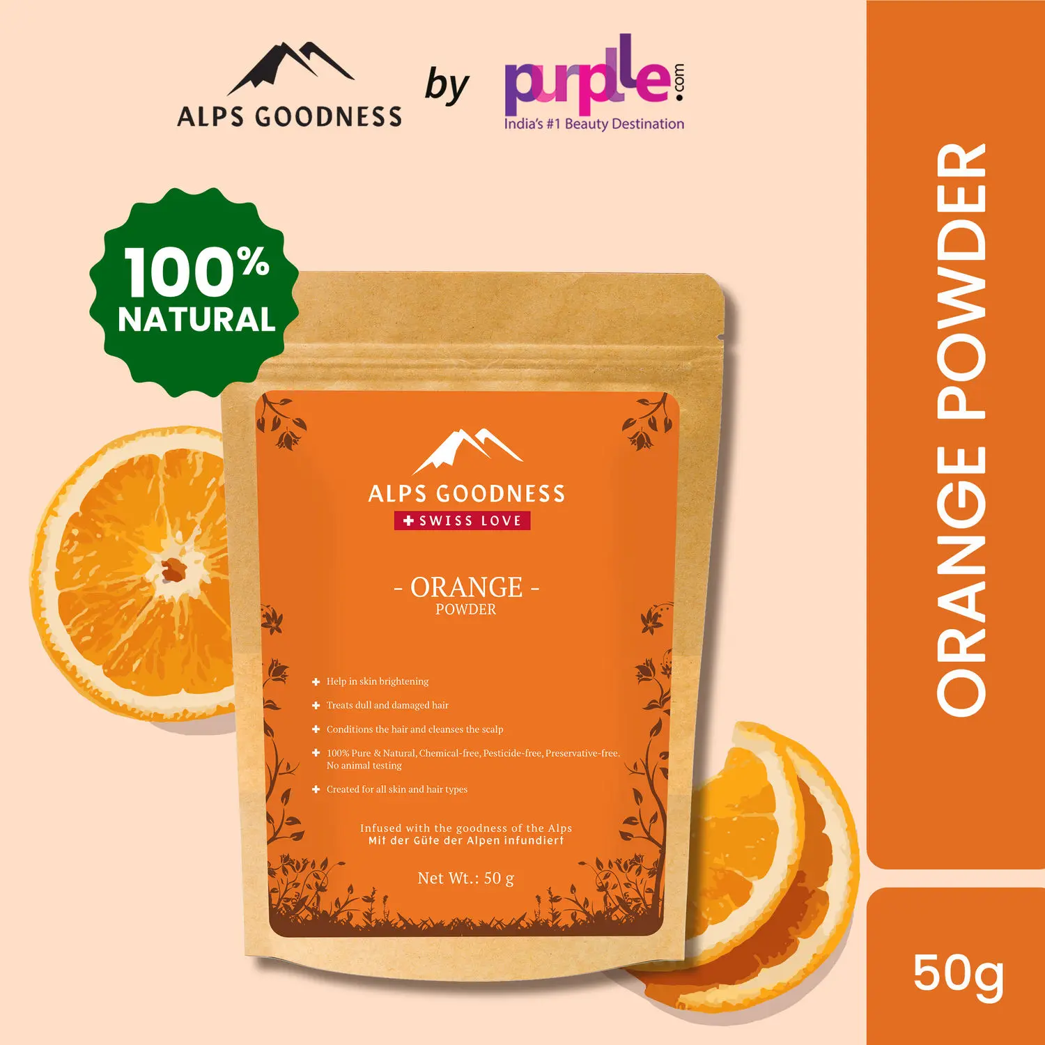 Alps Goodness Powder - Orange (50 g)