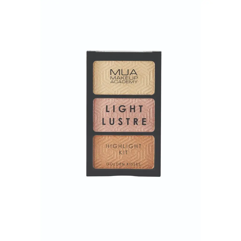 MUA LIGHT LUSTRE TRIO HIGHLIGHT - GOLDEN KISSES (9 g)