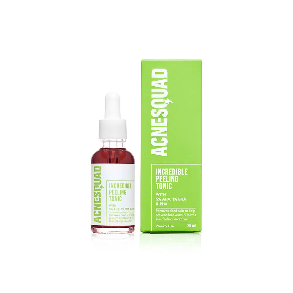 Acne Squad Incredible Peeling Tonic With 5% AHA & 1% BHA & PHA