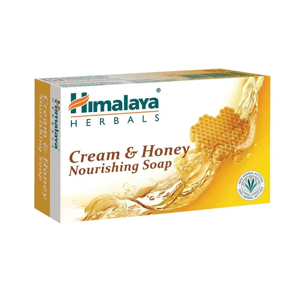 Himalaya Cream And Honey Nourishing Soap