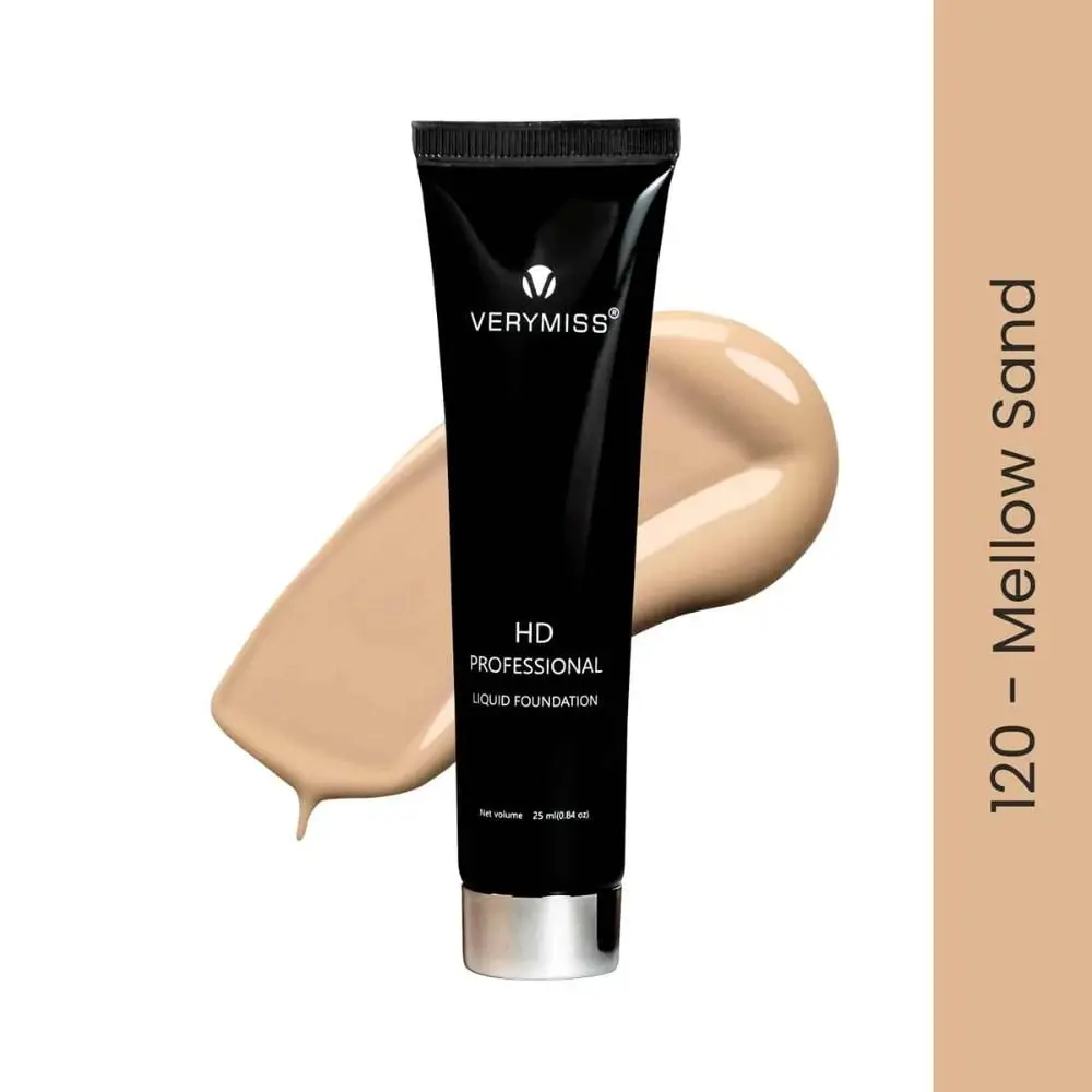 Verymiss HD Professional Liquid Foundation - 120 Mellow Sand 25 ml