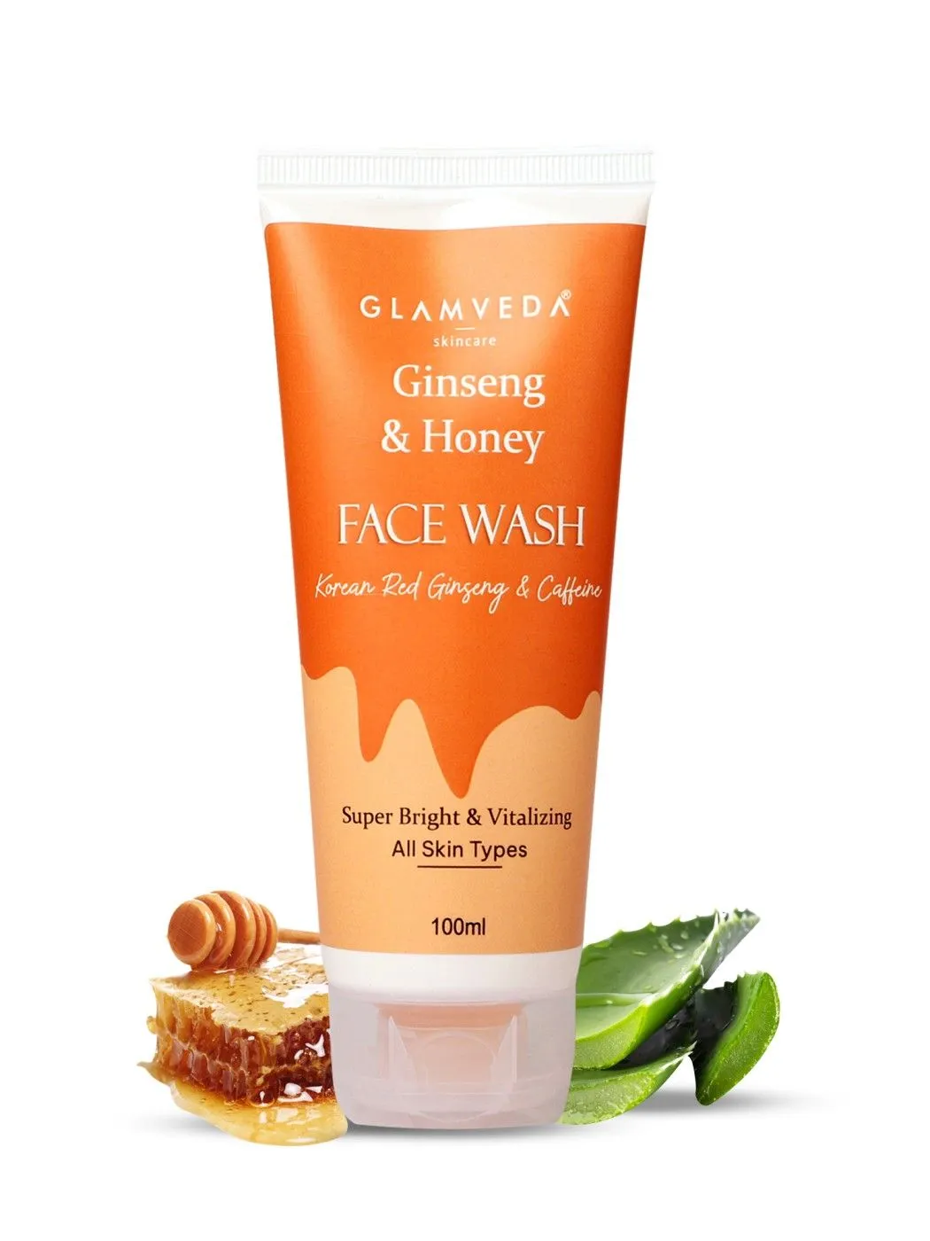 Glamveda Korean Ginseng & Honey Vitalizing Face Wash