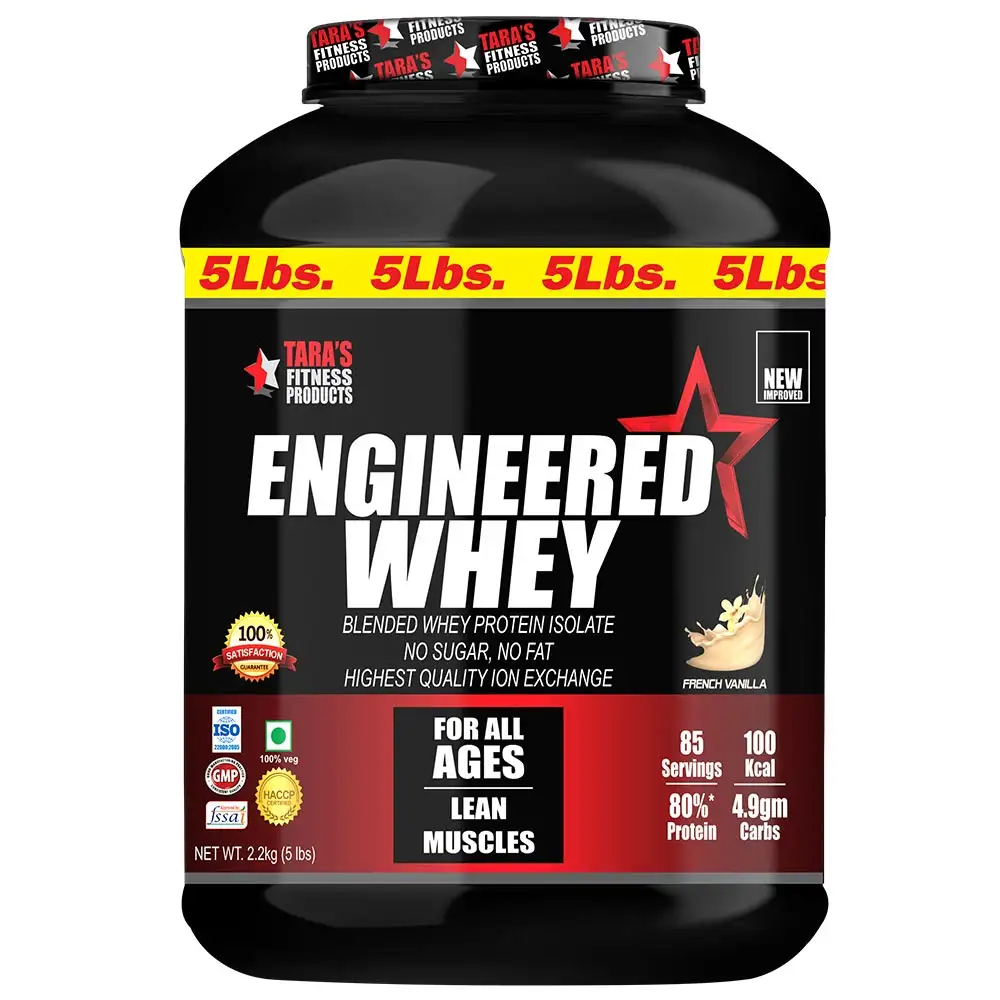 Tara Fitness Products Engineered Whey,  2.2 kg  Vanilla