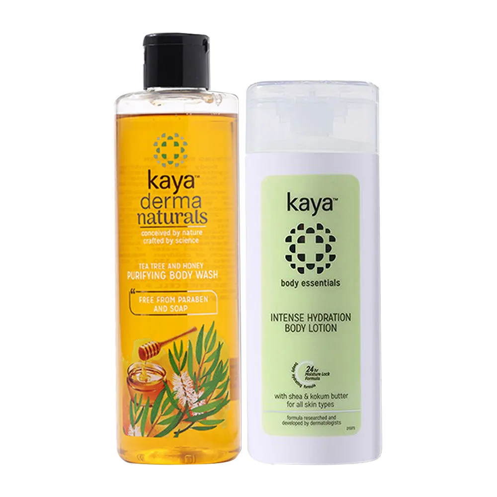 Kaya Body Care Body Wash & Body Lotion Combo