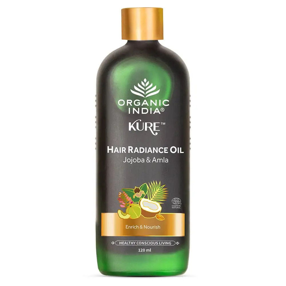 Organic India Hair Radiance Oil,  120 ml  Jojoba & Amla