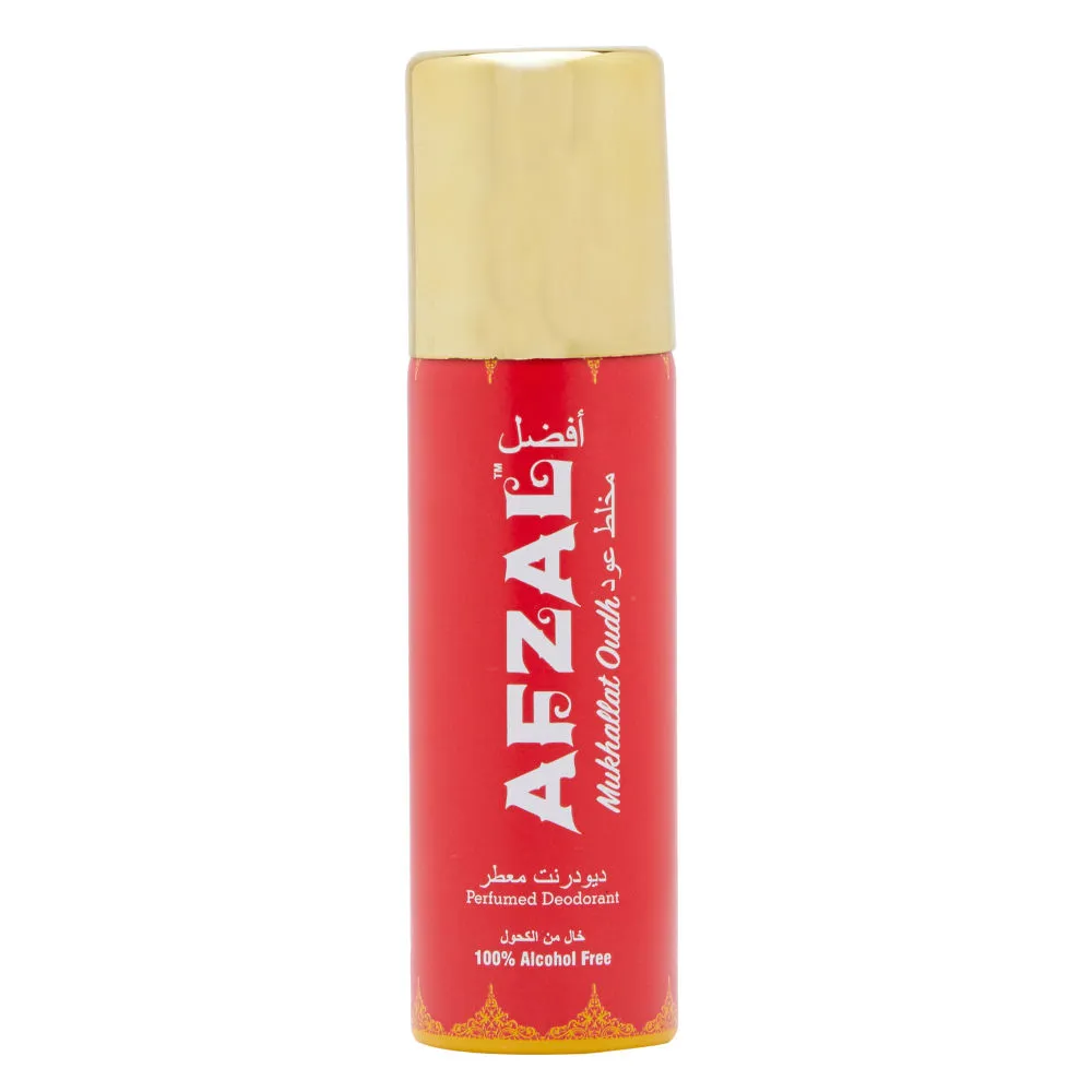 Afzal Non Alcoholic Mukhallat Oudh Deodorant