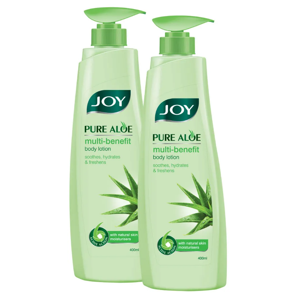 Joy Pure Aloe Multi- Benefit Body Lotion - Pack of 2