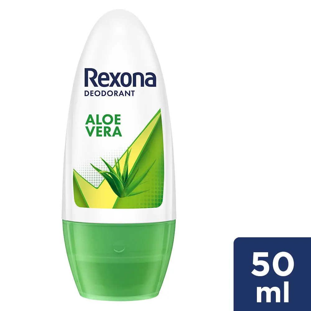 Rexona Aloe Vera Underarm Roll On Deodorant For Women, 50 ml