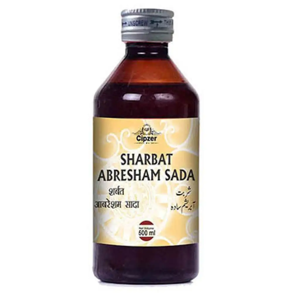 Cipzer Sharbat Abresham Sada,  Unflavoured  500 ml