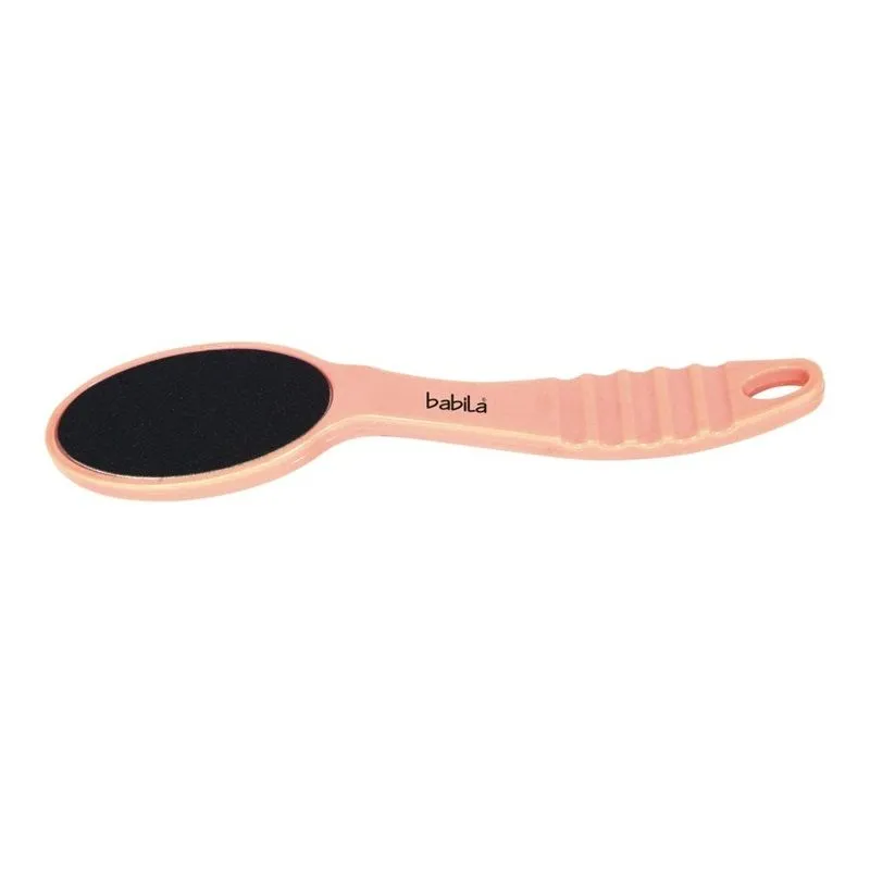 Babila Double Side Oval Shape Emery- Foot File(1 Pieces)- Color May Vary