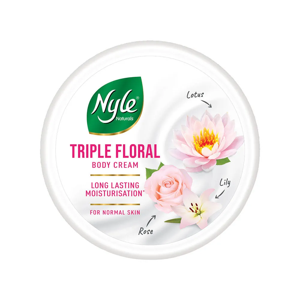 Nyle Naturals Triple Floral Body Cream