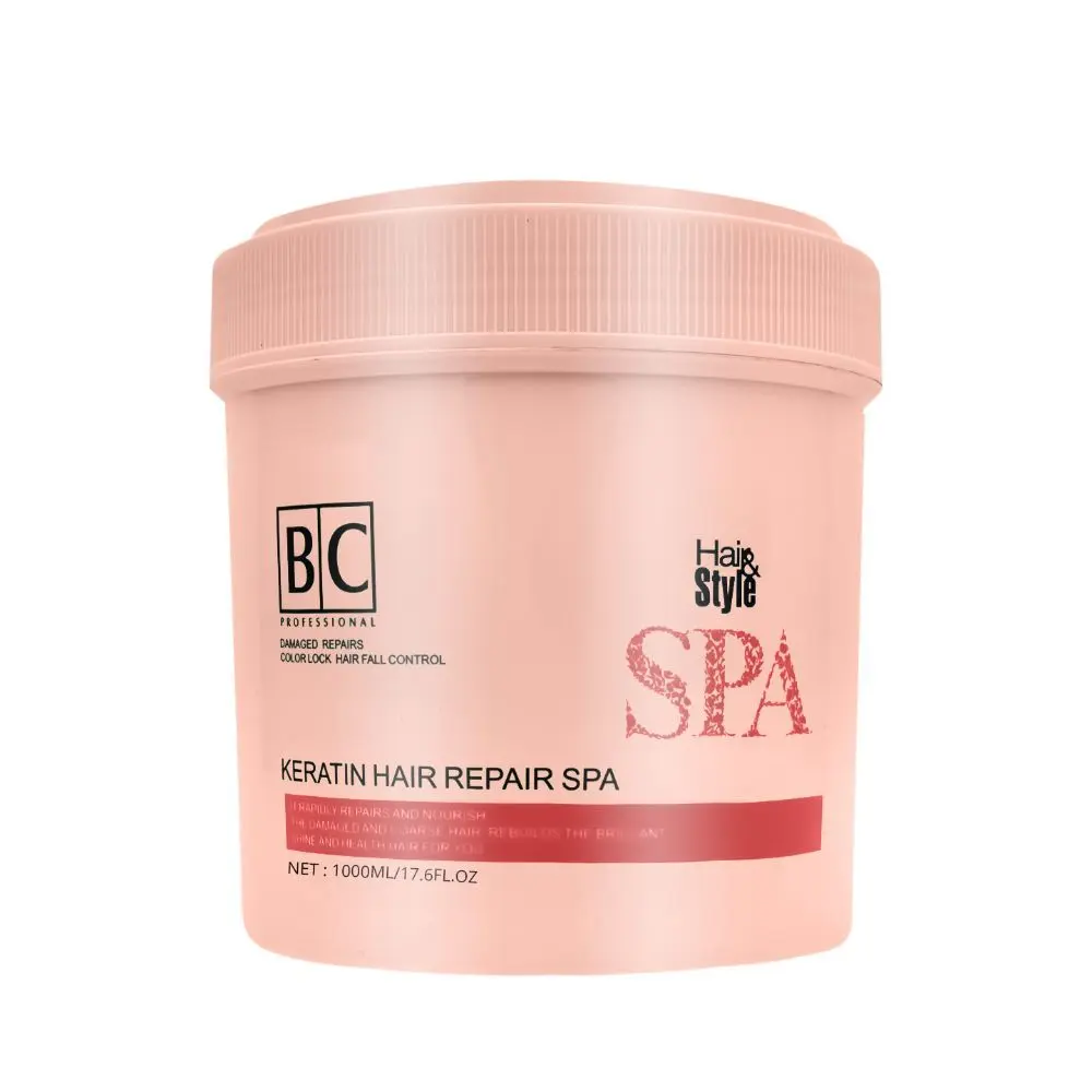 Berina Keratin Hair Repair Spa 1000ml (Coral Pink)