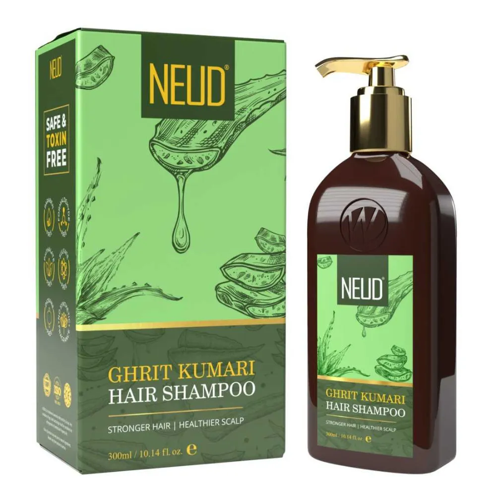 Neud Premium Ghrit Kumari Hair Shampoo for Men & Women