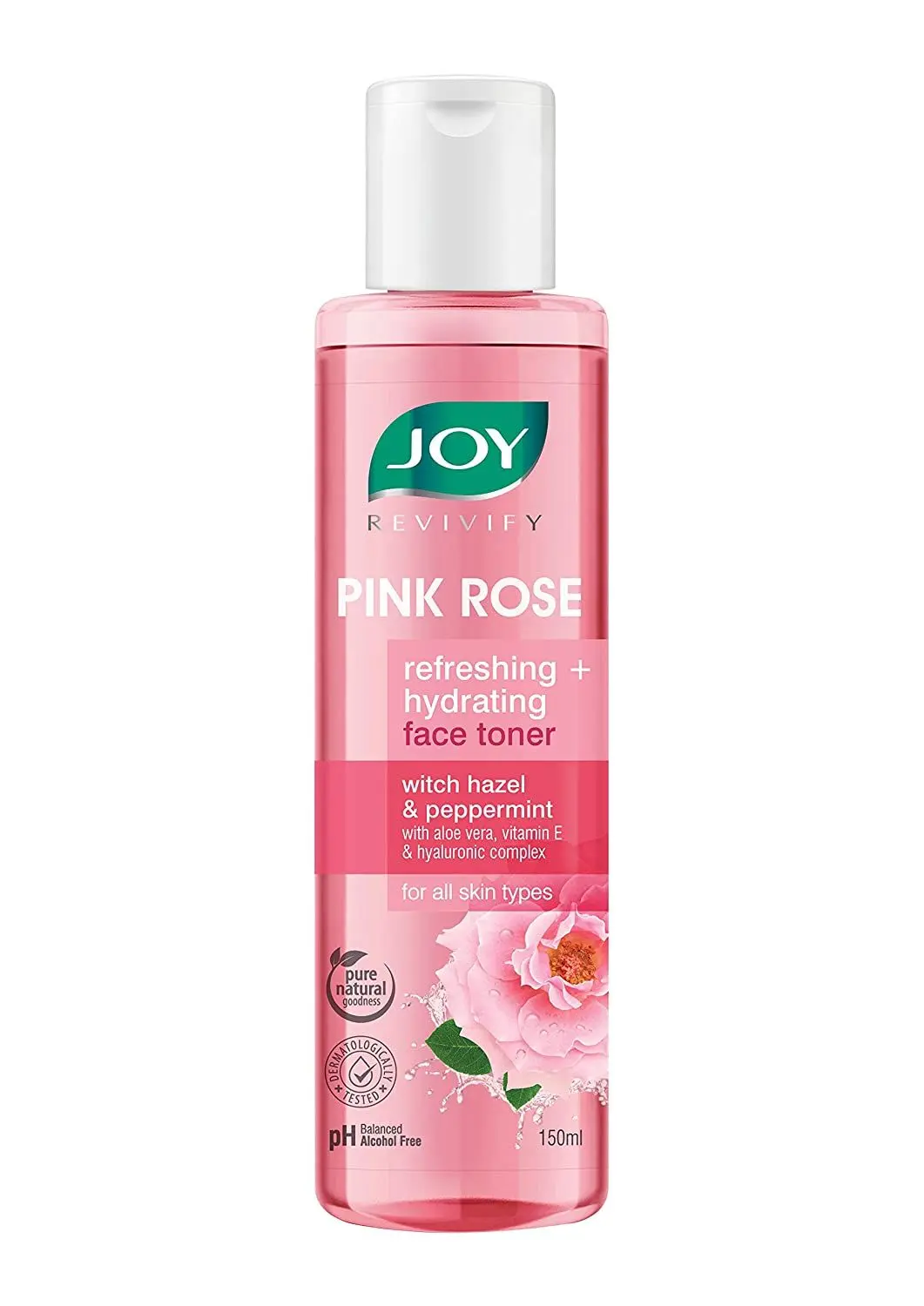 Joy Revivify Pink Rose Face Toner 150 ml