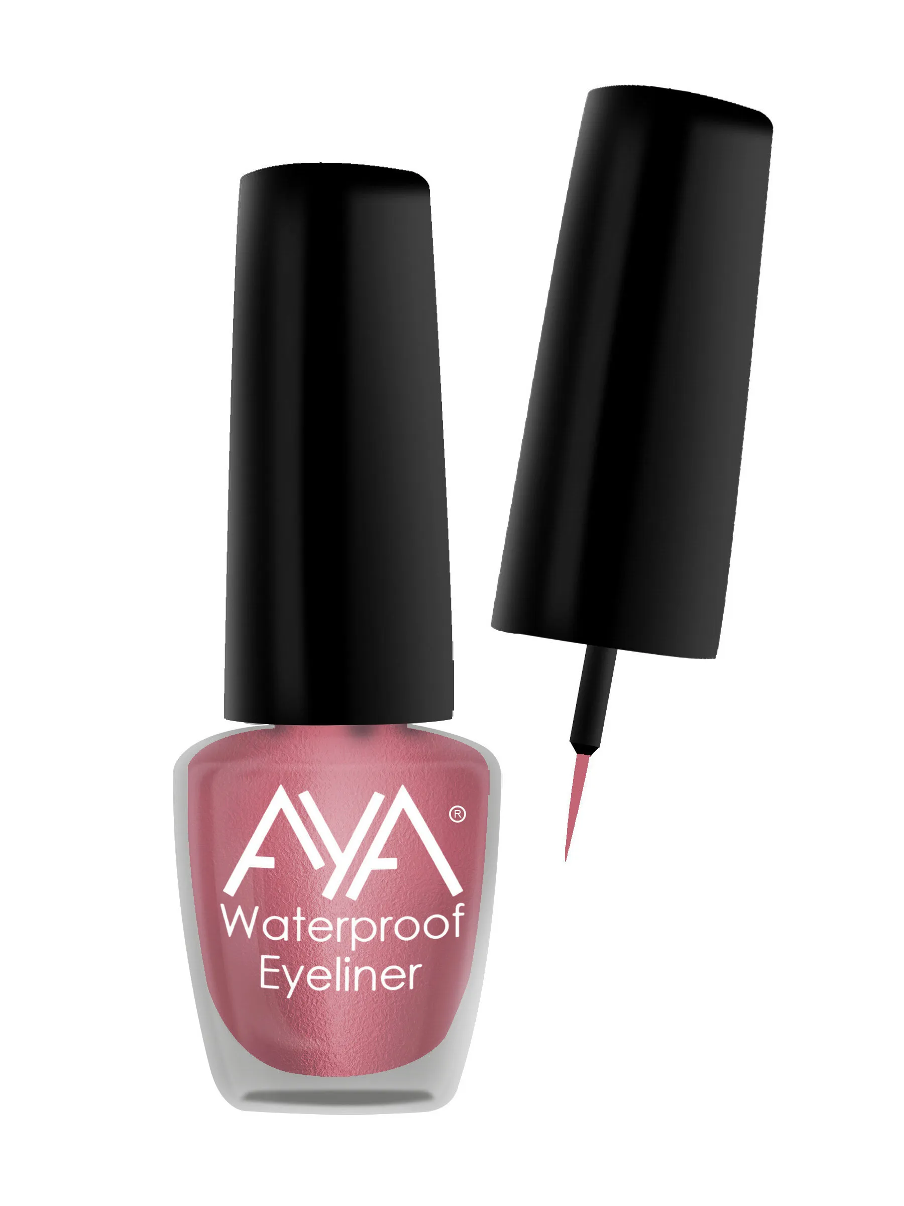 AYA 24 Hrs Long Lasting & Waterproof Eyeliner - Metallic Pink