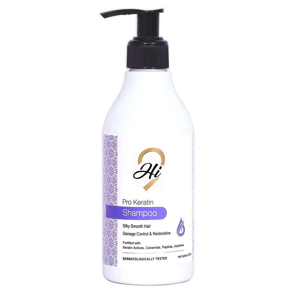 Hi9 Pro Keratin Shampoo,  300 ml  Silky Smooth Hair