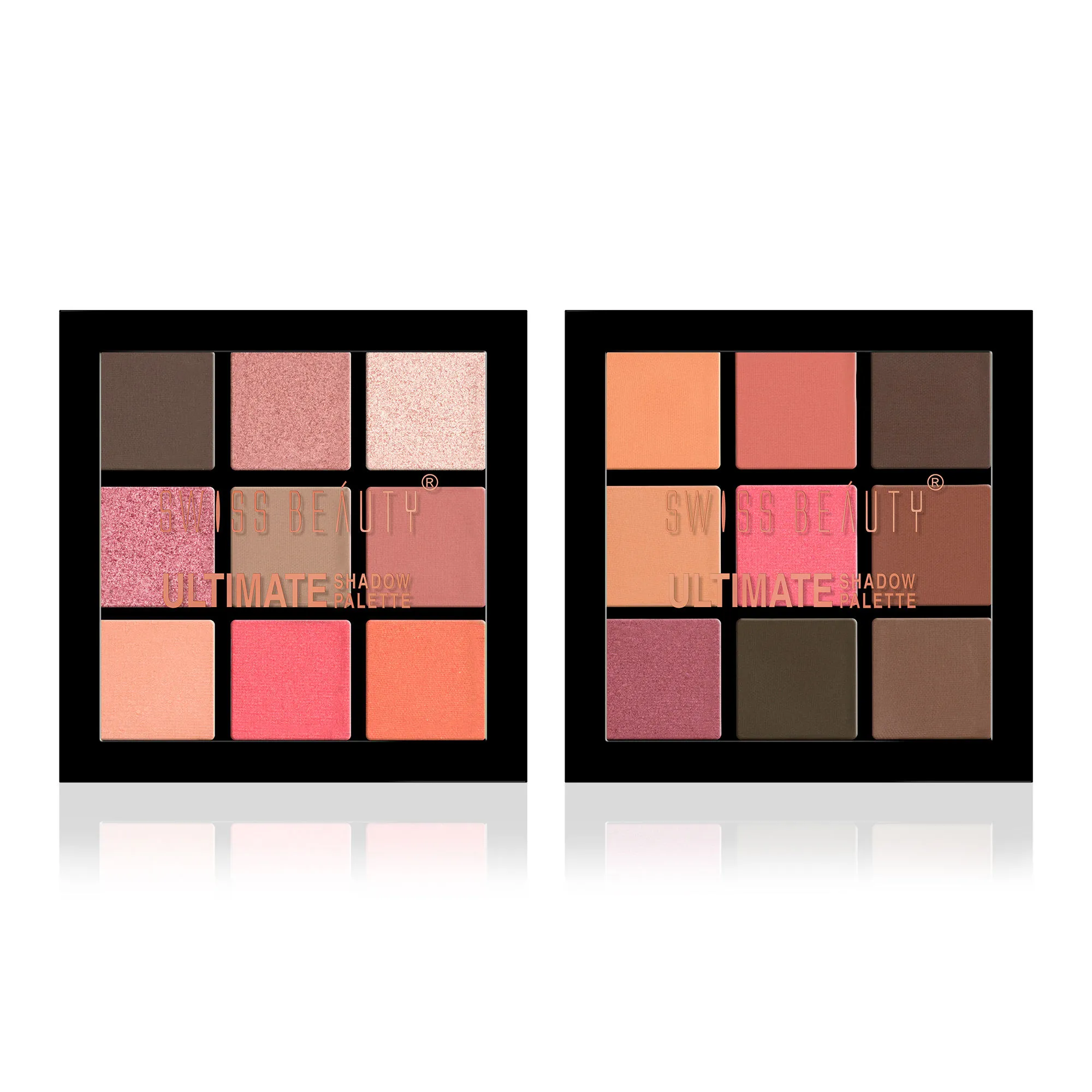 Swiss Beauty Ultimate Eyeshadow Palette - Set Of 2