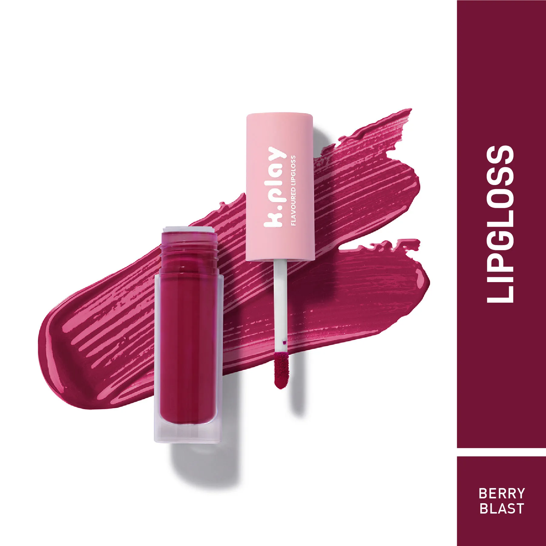 MyGlamm K.Play Flavoured Lipgloss-Berry Blast