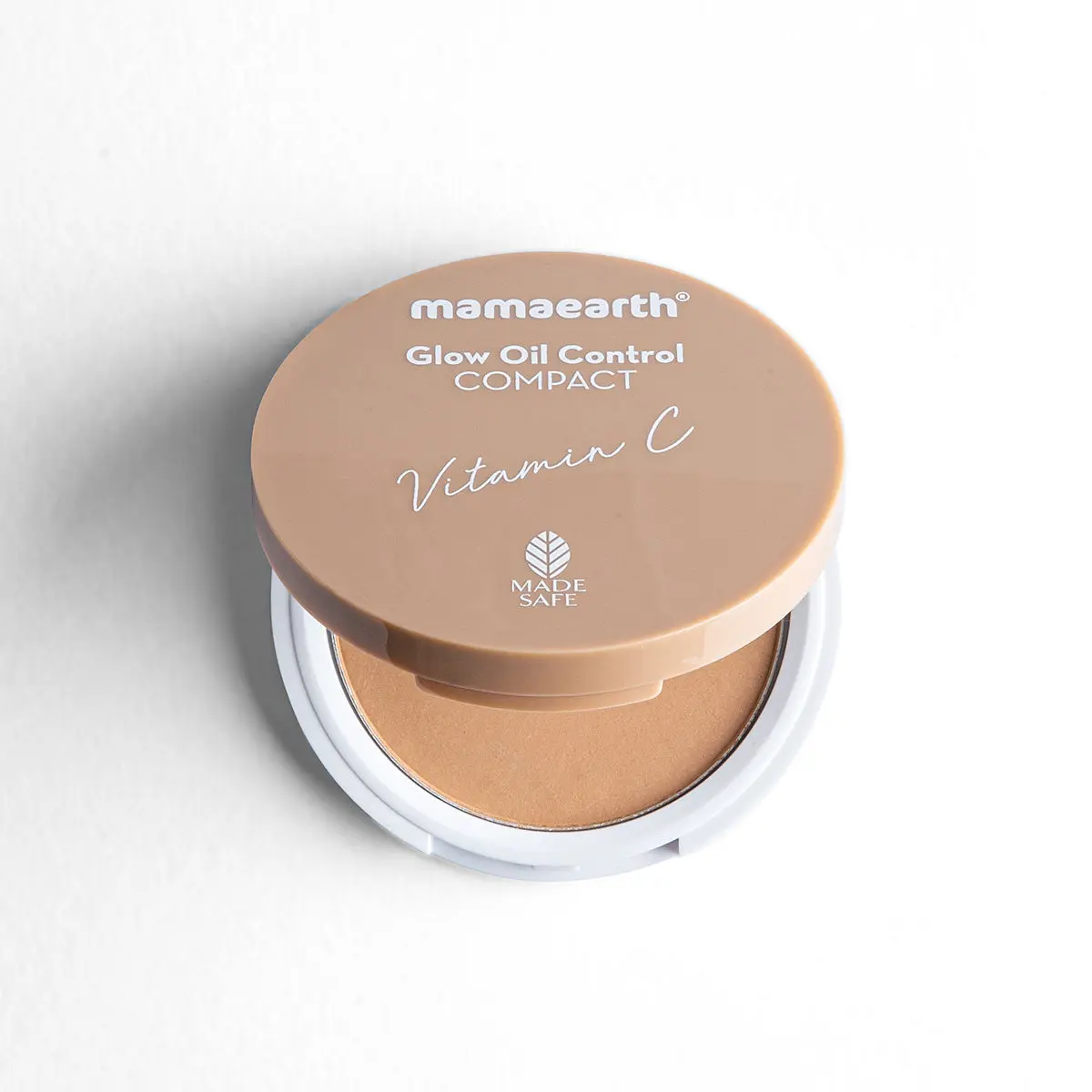 Mamaearth Glow Oil Control Compact SPF 30 with Vitamin C & Turmeric for 2X Instant Glow - 03 Nude Glow (9 g)