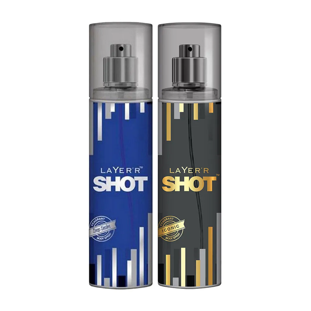 Layer'r Shot Body Spray Combo