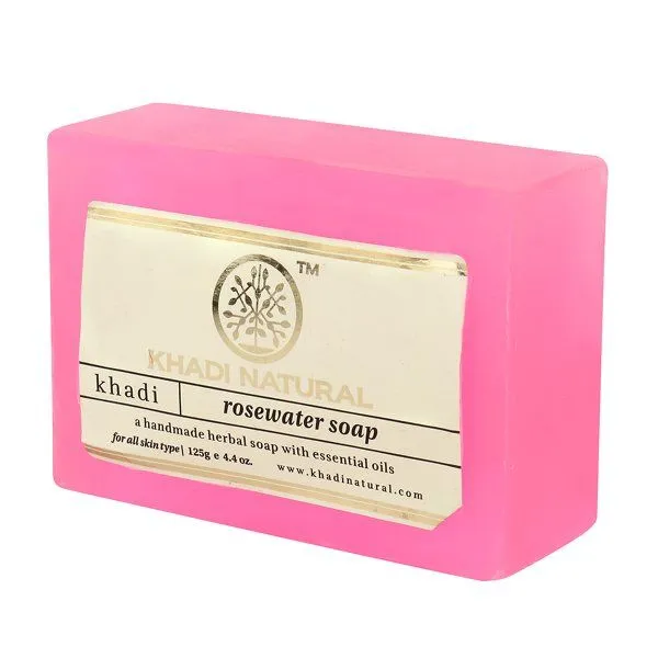 Khadi Natural Rosewater Soap