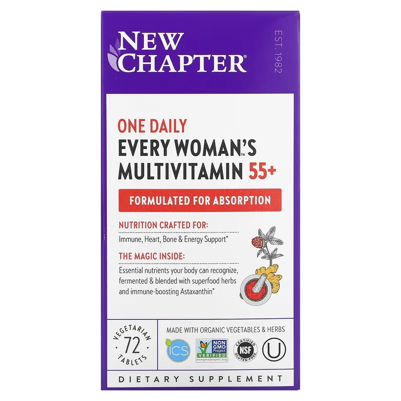 Every Woman's One Daily 55+ Multivitamin, 72 Vegetarian Tablets