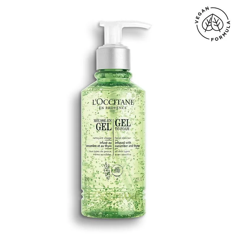 L'Occitane Gel-To-Foam Face Wash