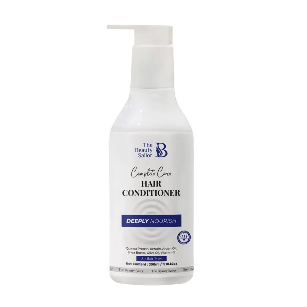 The Beauty Sailor Complete Care Hair Conditioner | Safe Hair Conditioner for Dry Frizzy Hair | Made with Argan Oil and Quinoa Protein Extract | for Men and Women | 300ml