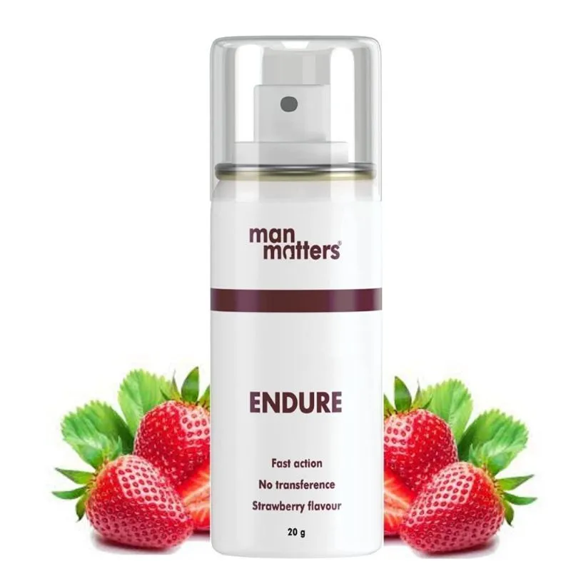 Man Matters Endure Delay Spray For Men - Strawberry Flavor