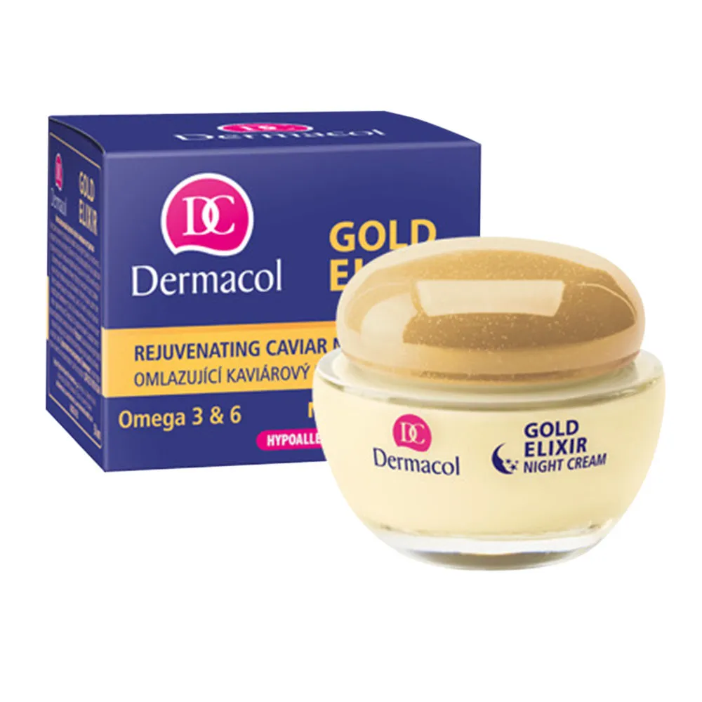 Dermacol Gold Elixir Rejuvenating Caviar Night Cream