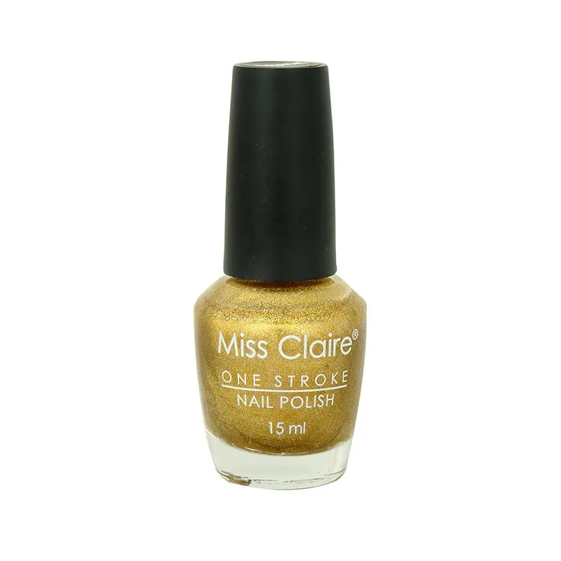 Miss Claire One Stroke Nail Polish - Crack Gold