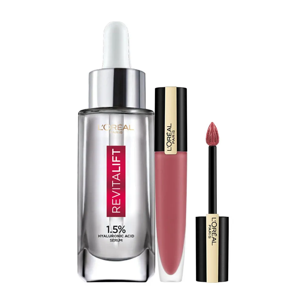 L'Oreal Paris Skincare & Lip Combo