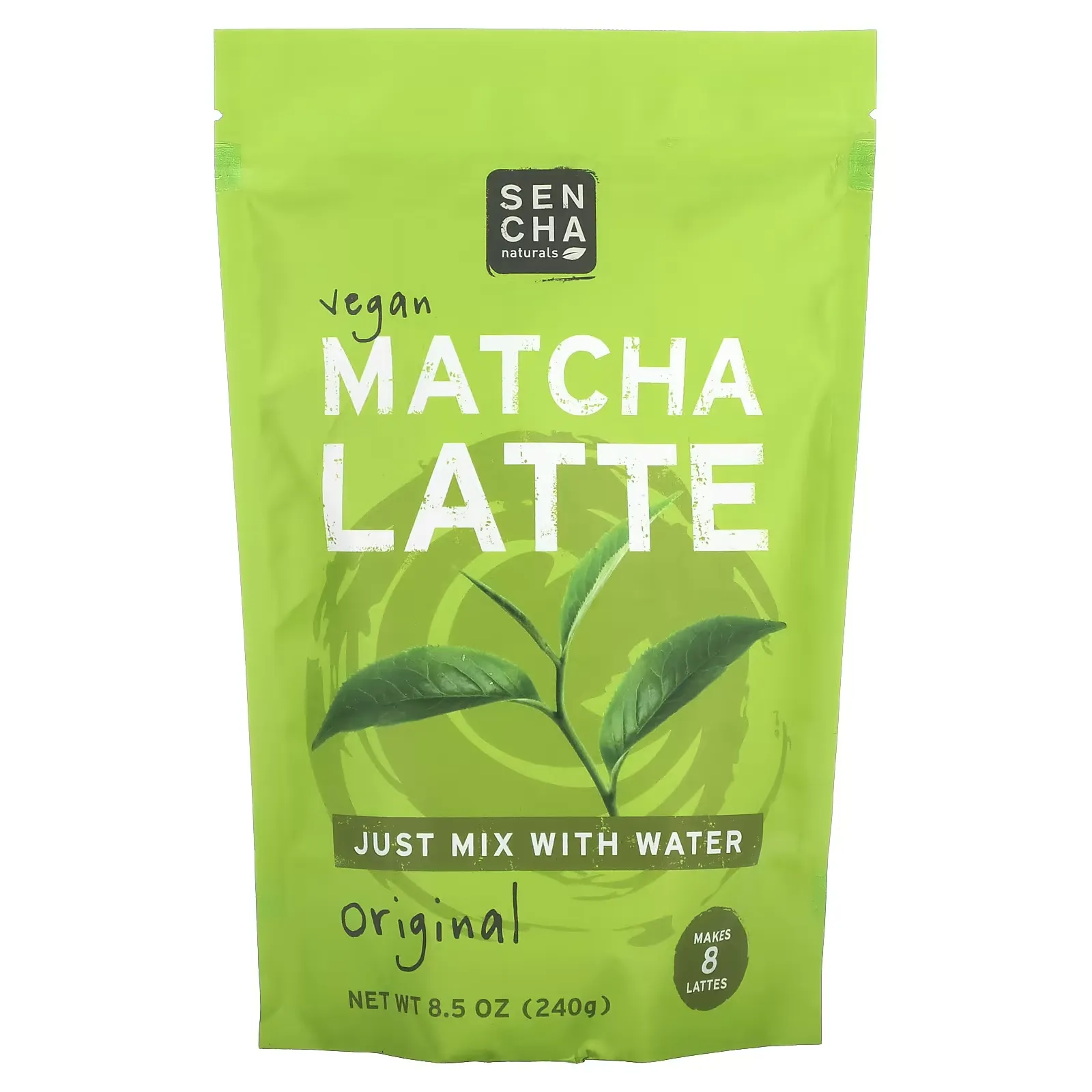 Vegan Matcha Latte, Original, 8.5 oz (240 g)