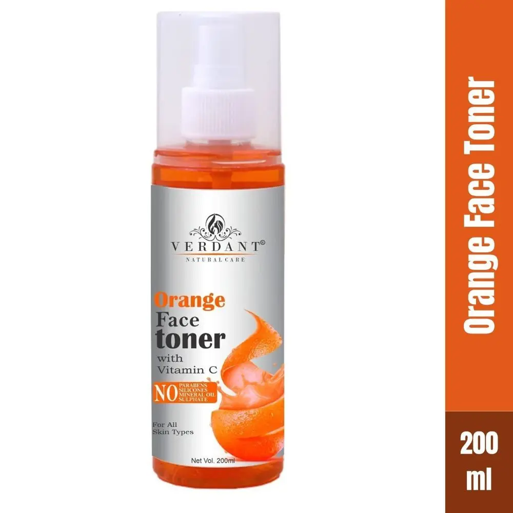 Verdant Natural Care Orange & Vitamin C Face Toner (200 ml)