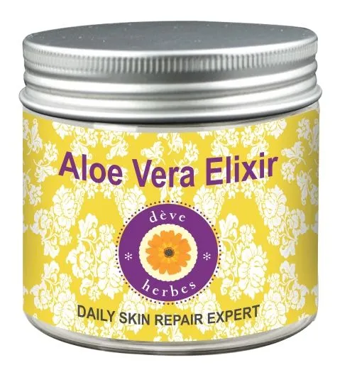 Deve Herbes Pure Aloe Vera Elixir Gel Daily Skin Repair Expert 100% Natural Therapeutic Grade