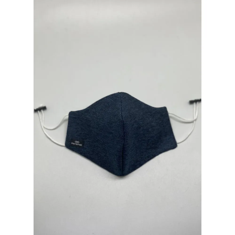 The Tie Hub Navy Blue Haringborn Wool Mask