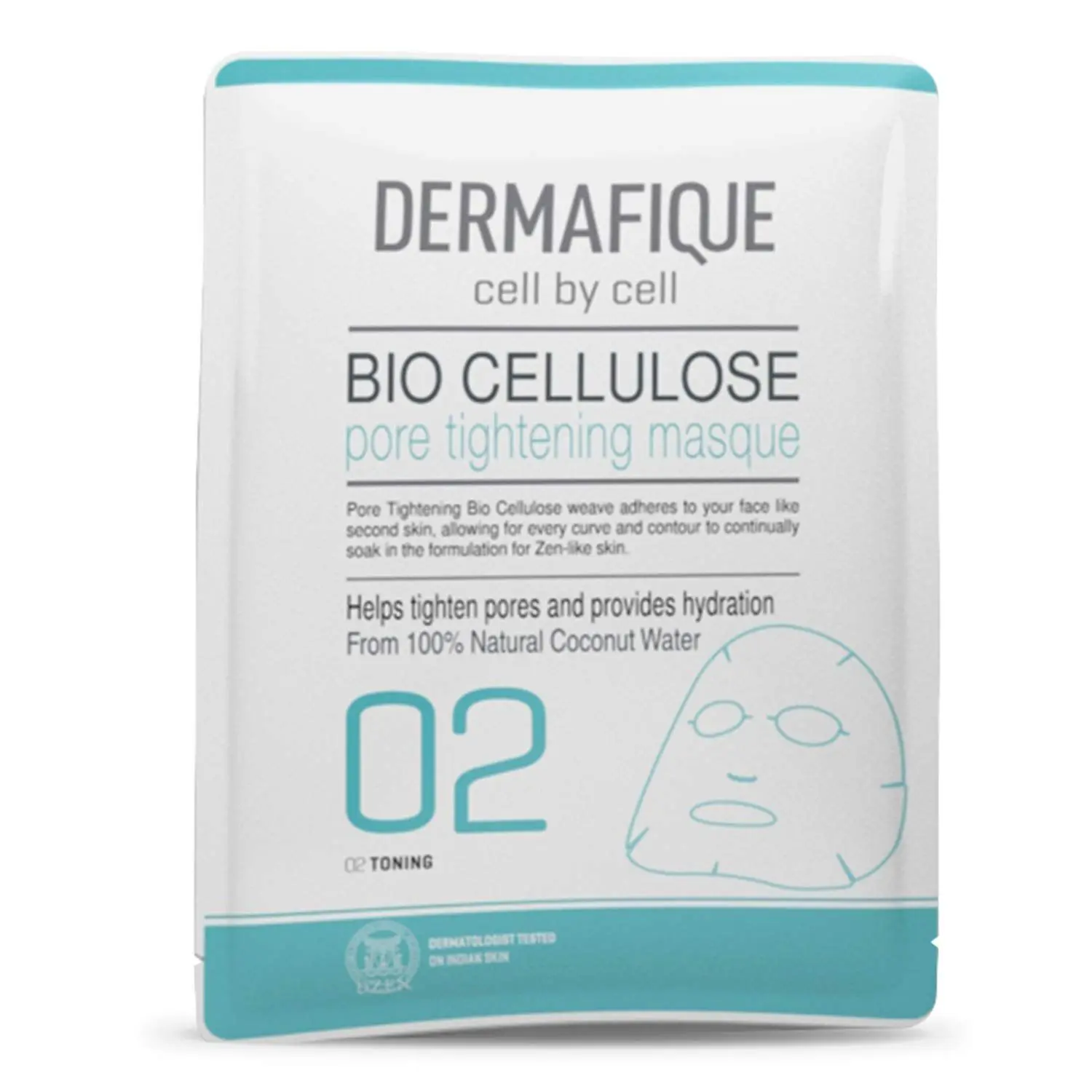 Dermafique Bio Cellulose Pore Tightening Face Mask