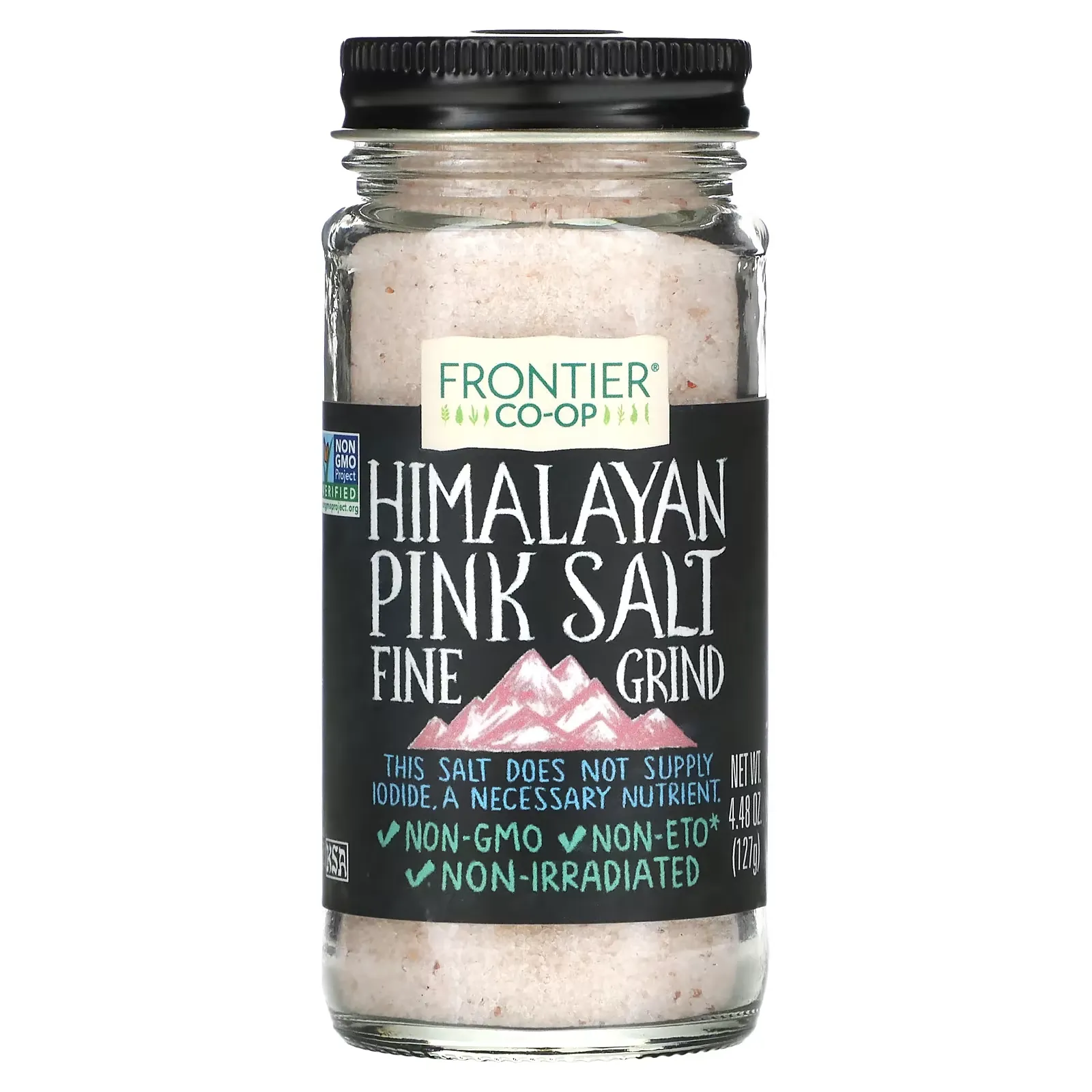 Himalayan Pink Salt, Fine Grind, 4.48 oz (127 g)