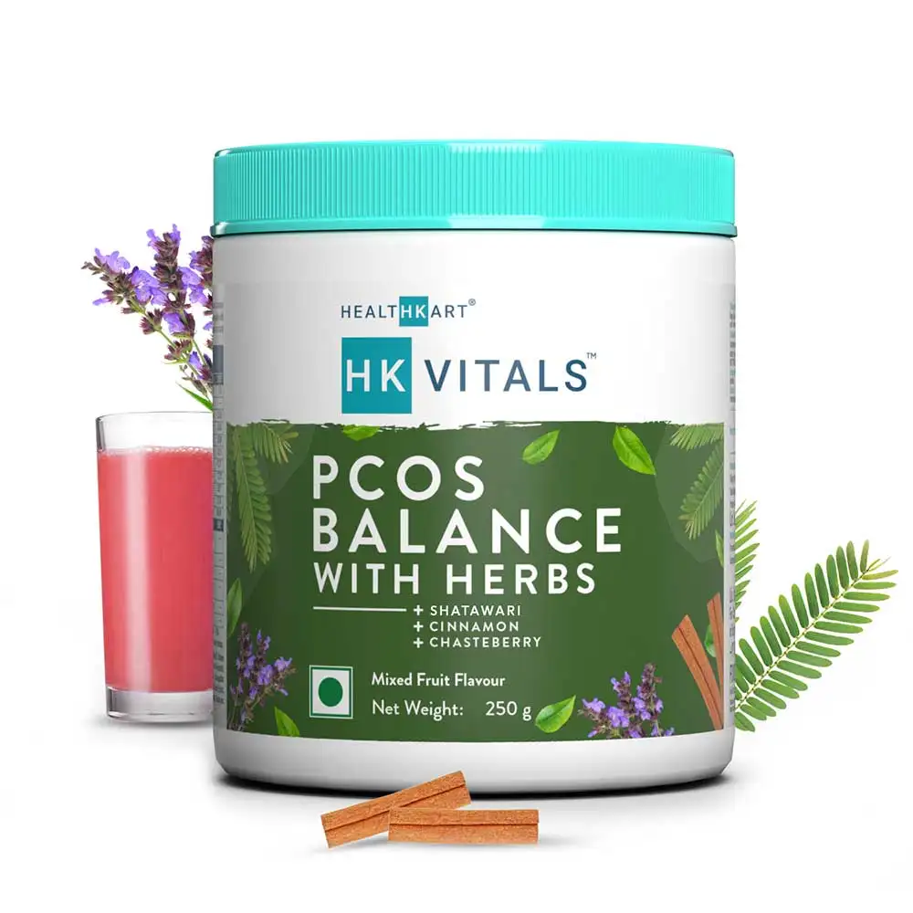 Healt HK Vitals PCOS Balance with Herbs,  250 g  Mixed Fruit