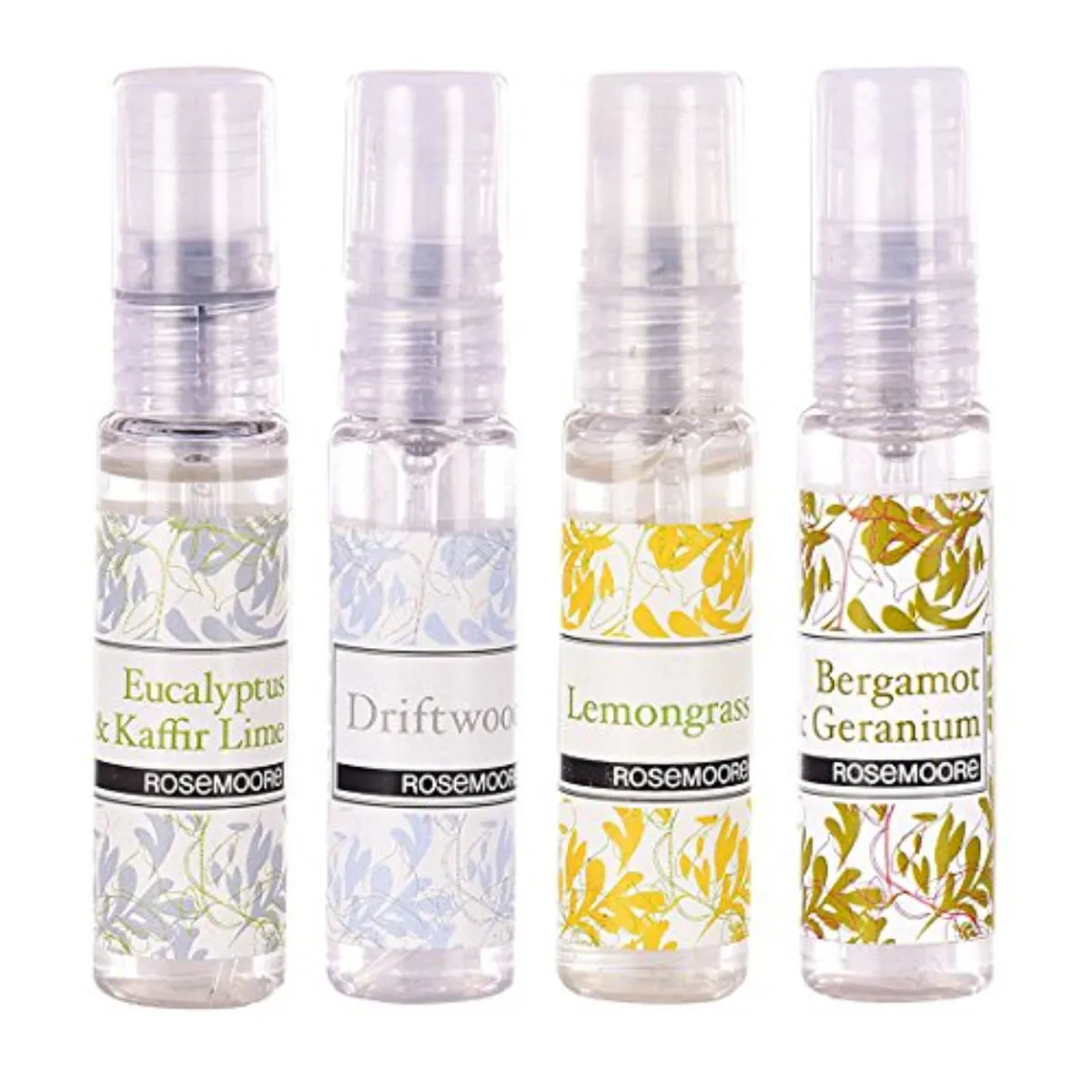 Rosemoore Car Spray (Eucalyptus & Kaffir Lime, Driftwood, Lemongrass, Bergamot Geranium)