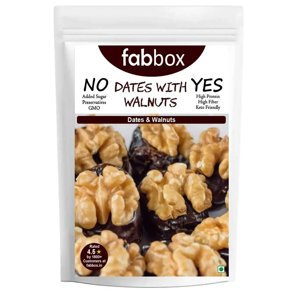 Fabbox Dates with Walnuts,  Unflavoured  200 g