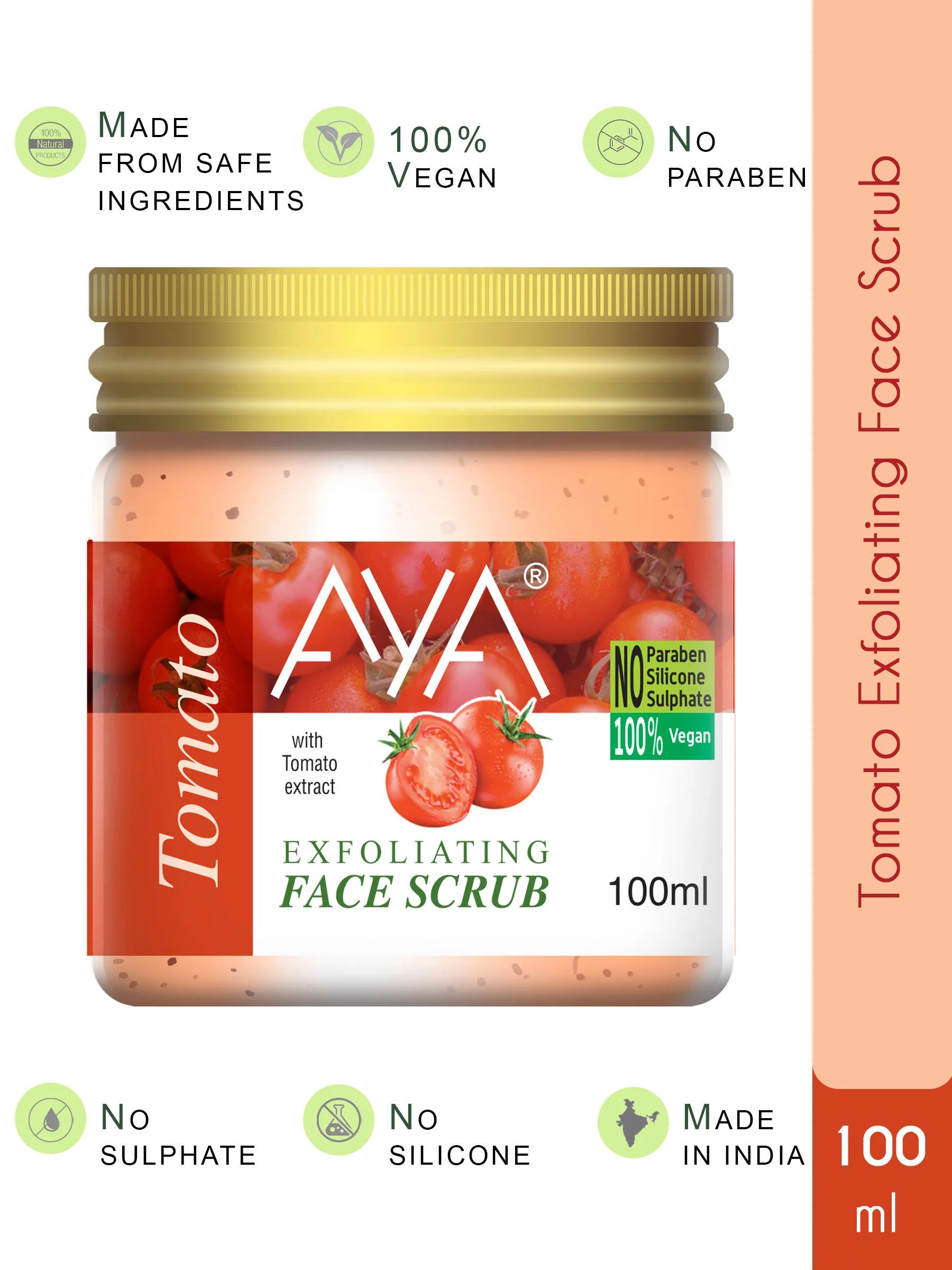 AYA Tomato Exfoliating Face Scrub