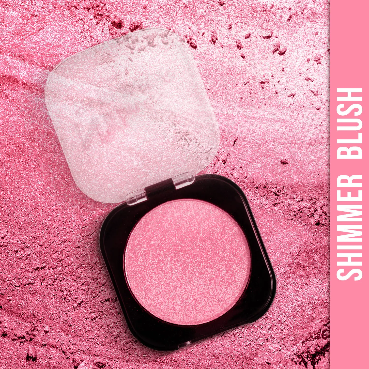 NY Bae Shimmer Blush - Pink Spell 01 (4 g) | 2 in 1 Blush + Highlighter | Pink | Rich Colour | Super Blendable | Multipurpose