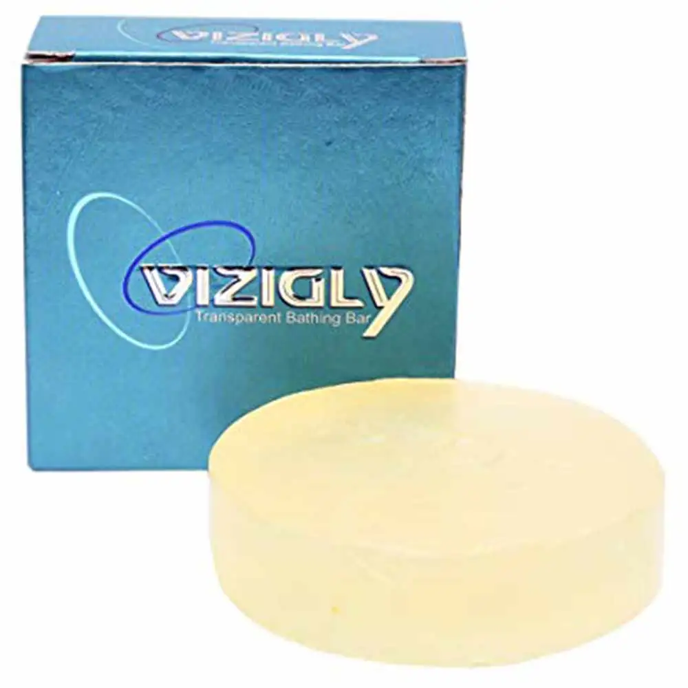 Vizigly Transparent Bathing Bar,  75 g  For Sensitive and Normal Skin