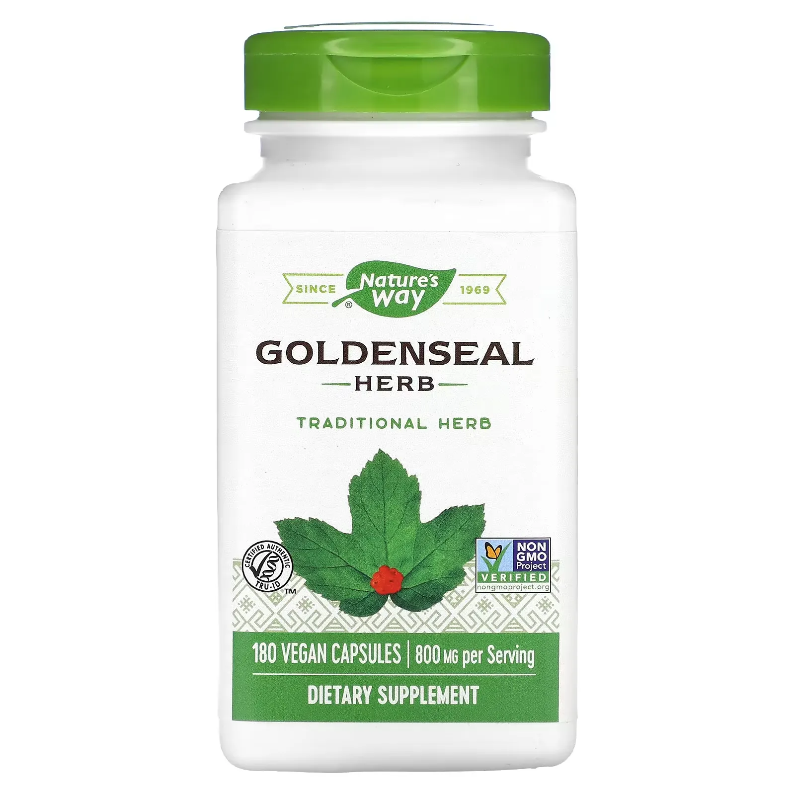 Goldenseal, 400 mg, 180 Vegan Capsules