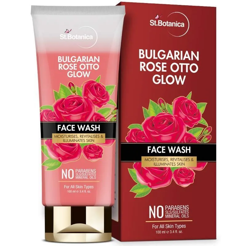 St.Botanica Bulgarian Rose Otto Glow Face Wash