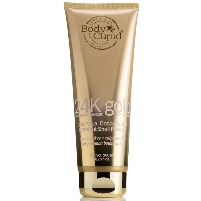 Body Cupid 24 k Gold Body Scrub (200 ml)