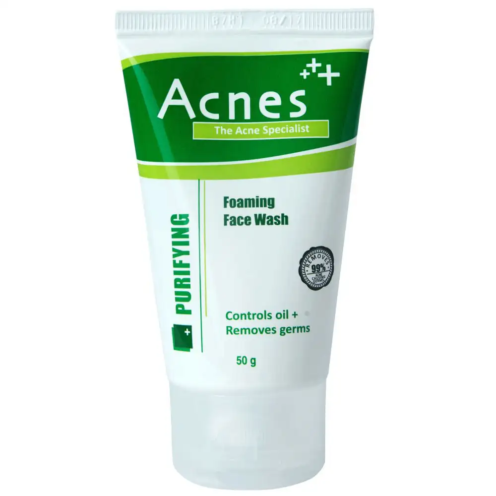 Acnes Purifying Foaming Face Wash,  50 g  for All Skin Types