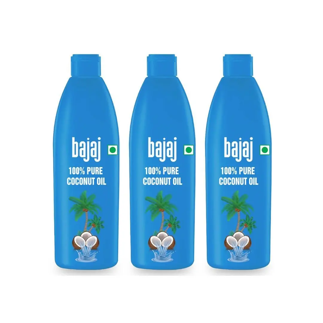 Bajaj Coconut Oil 600ml - Pack of 3