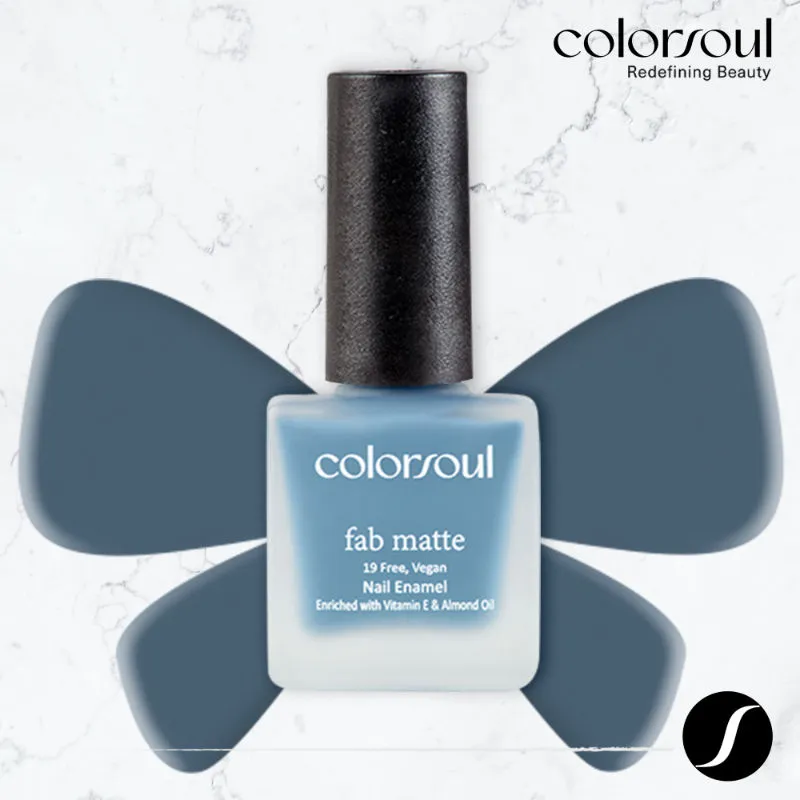 ColorSoul Fab Matte Nail Enamel - Waterdrop F12